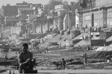 Méditation, Varanasi - INDE #Varanasi #Benares #Gange #Inde