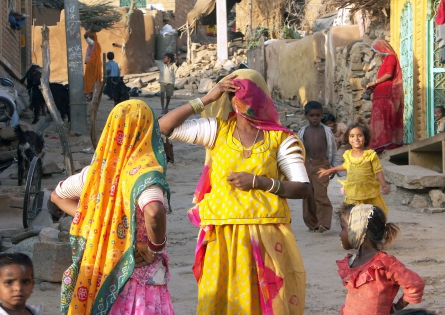 Femmes, Jaisalmer INDE 