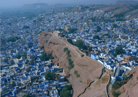 Ville Bleue, Jodhpur INDE 