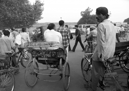 Rikshaw, Old Delhi INDE 