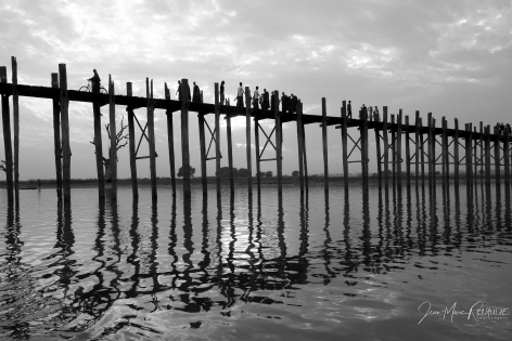 Pont d'U Bein 1, Birmanie 2010 